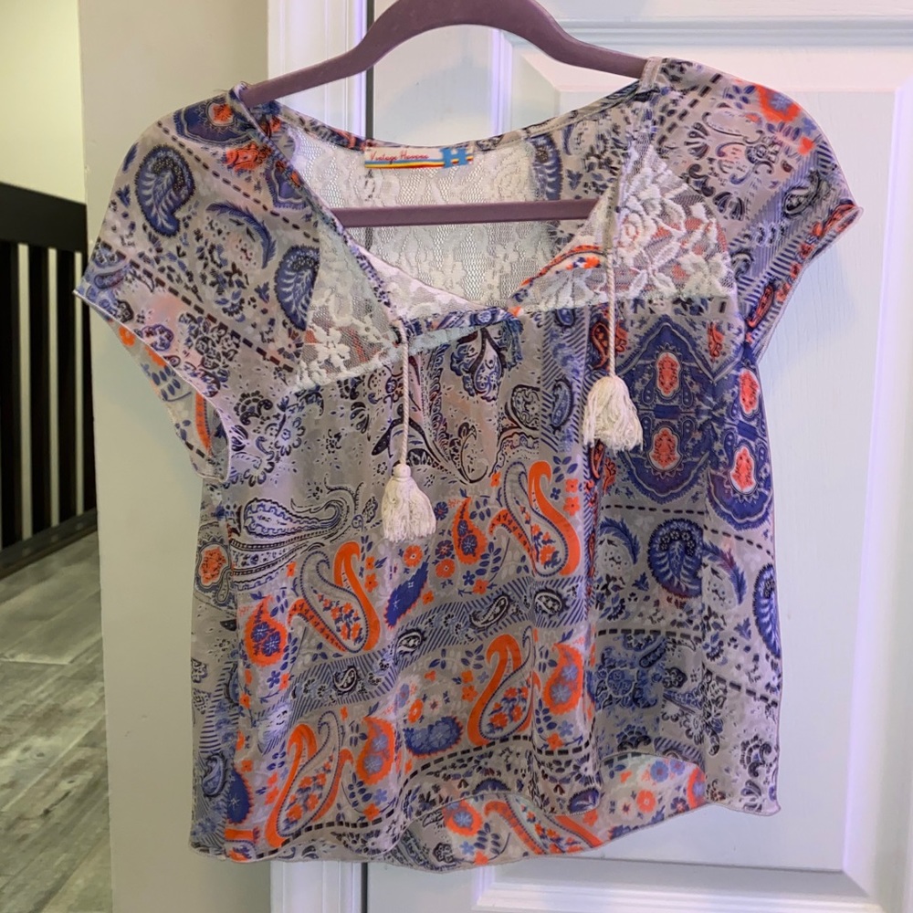 vintage havana blouse